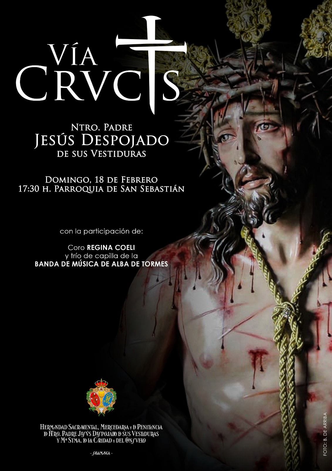 20140218 Via Crucis Despojado trio Banda